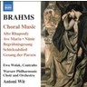 Brahms: Alto Rhapsody / Choral Music cover