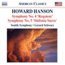 Hanson: Symphonies Nos. 4 & 5 cover
