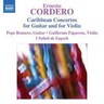 Caribbean Concertos for Guitar and for Violin cover