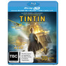The Adventures of Tintin: Secret of the Unicorn 3D (Contains Blu-ray 3D + Blu-ray + DVD + Digital Copy) cover