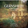 Gernsheim: Violin Sonatas Nos. 1-4 cover