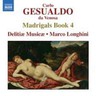 Gesualdo: Madrigali libro quarto, 1596 cover