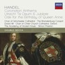4 Coronation Anthems / Foundling Hospital Anthem / Utrecht te Deum / Ode for the Birthday of Queen Anne HWV74 cover