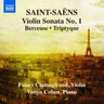 Saint-Saens: Music for Violin and Piano, Vol.1 cover