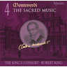 Monteverdi: Sacred Music 4 cover