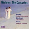 Nielsen: Violin, Clarinet & Flute Concertos cover