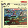 MARBECKS COLLECTABLE: Alwyn: Symphony No. 5 'Hydriotaphia' / Sinfonietta for Strings / Piano Concerto No. 2 cover