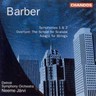 Barber: Symphonies 1 & 2 / etc cover