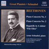 Piano Concertos 1 & 2 cover