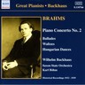 Backhaus - Brahms: Piano Concerto No. 2 in B flat major, Op. 83 cover