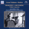 Prokofiev/Gruenberg: Violin Concertos cover