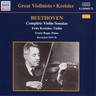 Beethoven: Complete Violin Sonatas cover