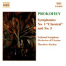 Prokofiev: Symphony No. 1, 'Classical' / Symphony No. 5 cover