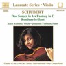 Schubert: Violin Recital: Adele Anthony cover