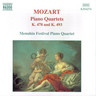 Mozart:piano Quartets K.478/93 cover