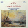 MARBECKS COLLECTABLE: Duparc: Integrale Des Melodies cover