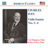 Ives: Violin Sonatas Nos. 1-4 cover