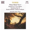 Weber - Piano Works Vol.4 cover