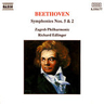 Beethoven: Symphonies 5 & 2 cover
