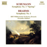 Schumann: Symphony No. 1 / Brahms: Symphony No. 1 cover