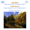 Brahms: Piano Sonata No. 3 / Schumann: Piano Sonata No. 2 cover