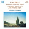 Schubert - Piano Works for Four Hands Volume 2 cover