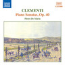 Clementi: Piano Sonatas Op.40 cover
