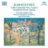 Kabalevsky: Cello Concertos. Nos 1&2 cover