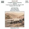 Mozart: Piano Concertos 7,10,15 cover