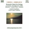 Grieg / Sibelius: Romantic Music For Strings cover