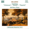 Brahms: Variations, Opp. 9, 24 and 35 cover