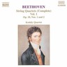 Beethoven: String Quartets, Vol.1 cover