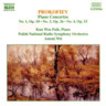 Prokofiev: Piano Concertos Nos 1, 3 & 5 cover