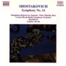 Shostakovich: Symphony No. 14 for Soprano, Bass and Chamber Orchestra, Op. 135 cover