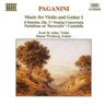 Paganini: Music for Violin & Guitar Vol 1 - 6 Sonatas Op.3 cover