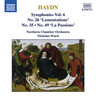 Haydn: :Symphonies.26 "Lamentatione", 35, 49 "La Passione" cover