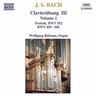 Bach: Clavierubung III Bwv 669-81 (Volume 1) cover