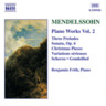 Mendelssohn: Piano Works 2 - Sonata in E Major / Variations serieuses / Preludes and Etudes, Op. 104 cover