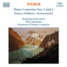 Weber: Piano Concertos 1 & 2 / etc cover