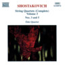 Shostakovich: String Quartets Vol 3: String Quartets Nos. 3 and 5 cover
