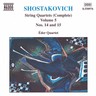 Shostakovich: String Quartets Vol 5: String Quartets Nos.14 & 15 cover