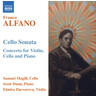 Alfano: Cello Sonata / Concerto for Violin, Cello and Piano cover