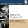 Beethoven: Piano Sonatas Vol 1 cover