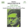 Shostakovich: Viola Sonata, Op. 147 / Cello Sonata in D minor, Op. 40 (arr viola) cover