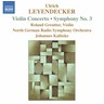 Leyendecker: Violin Concerto / Symphony No 3 cover