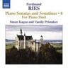 Ries: Piano Sonatas and Sonatinas Volume 6 cover