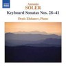 Soler: Keyboard Sonatas Nos. 28-41 cover