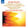 Schumann: 4 Marches / 4 Fugues / 7 Clavierstucke in Fughettenform / Album for the Young cover
