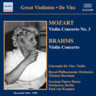 Mozart/Brahms: Violin Concertos cover