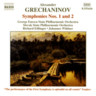 Grechaninov: Symphonies Nos 1 & 2 cover